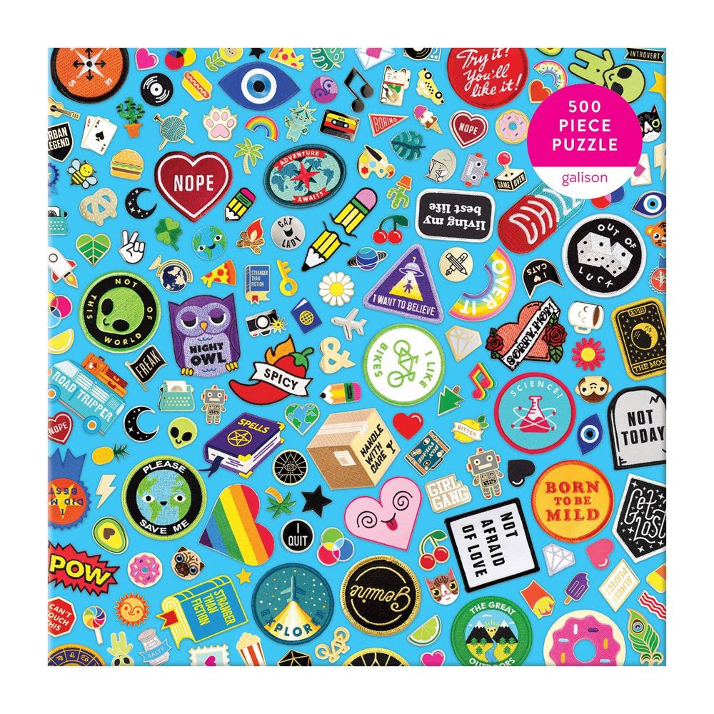 Fun Flair - Galison puzzle collectible [Barcode 9780735362550] - Main Image 2