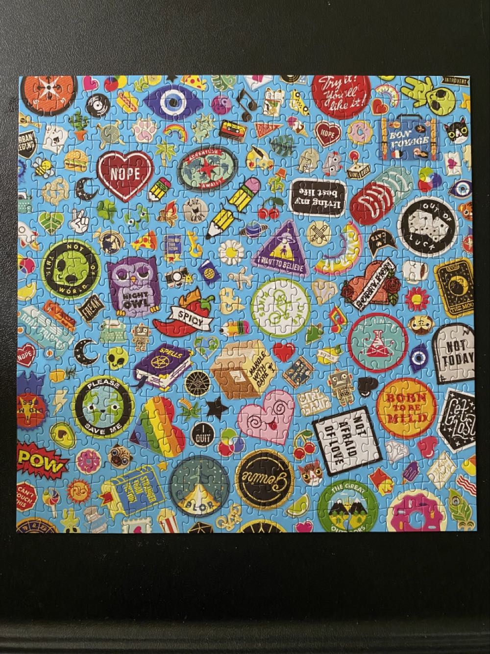 Fun Flair - Galison puzzle collectible [Barcode 9780735362550] - Main Image 3