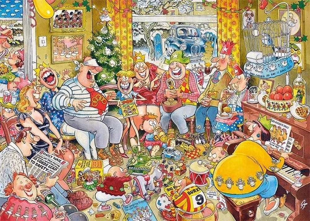 I ❤️ Twelve Days Of Christmas - Falcon de luxe puzzle collectible [Barcode 8710126112793] - Main Image 2