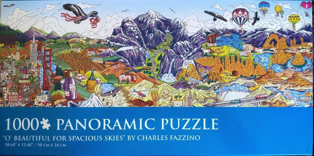 O’ Beautiful for Spacious Skies - Andrews + Blaine puzzle collectible [Barcode 811770020545] - Main Image 2