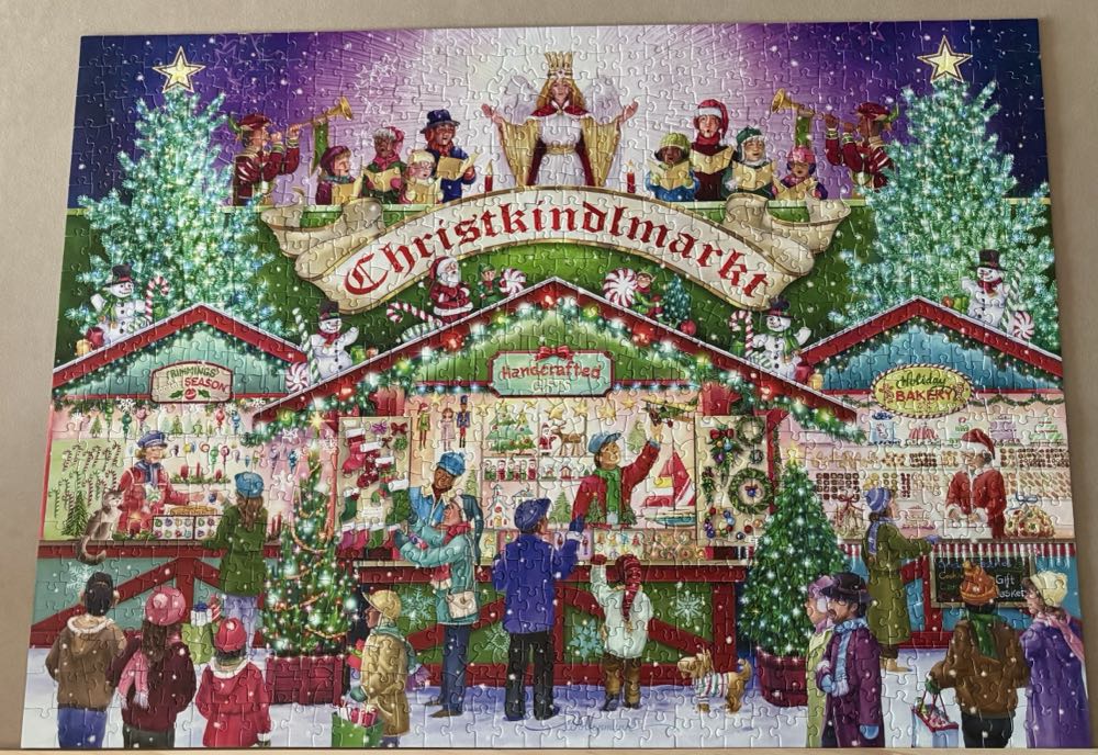 Christkindmarket - Vermont Christmas Company puzzle collectible [Barcode 819273021359] - Main Image 3