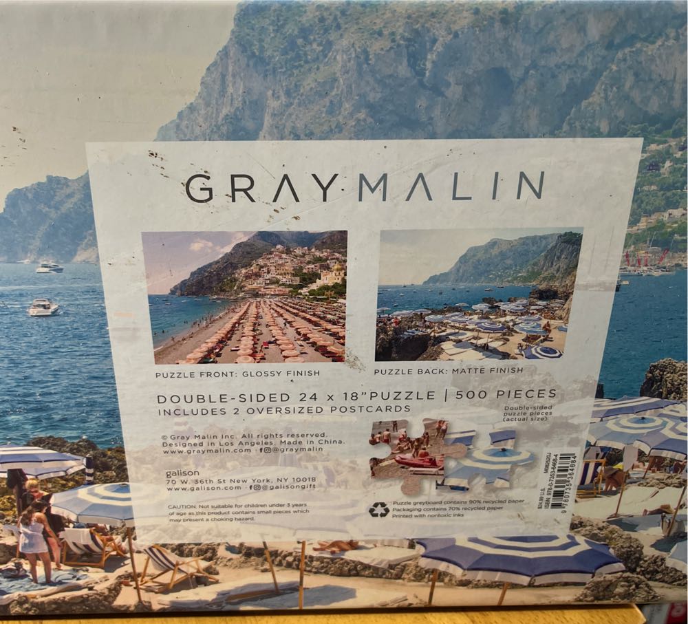 Italy - Galison puzzle collectible [Barcode 9780735364684] - Main Image 2