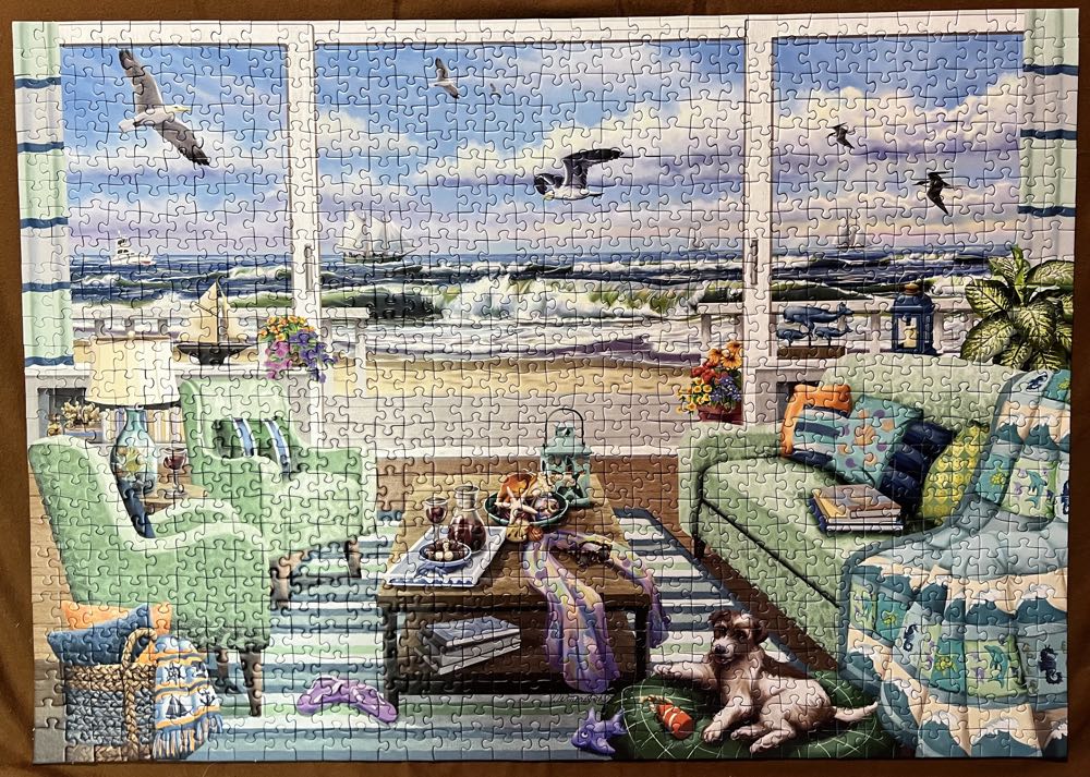 Beachfront Getaway - Ravensburger puzzle collectible [Barcode 4005556168170] - Main Image 4