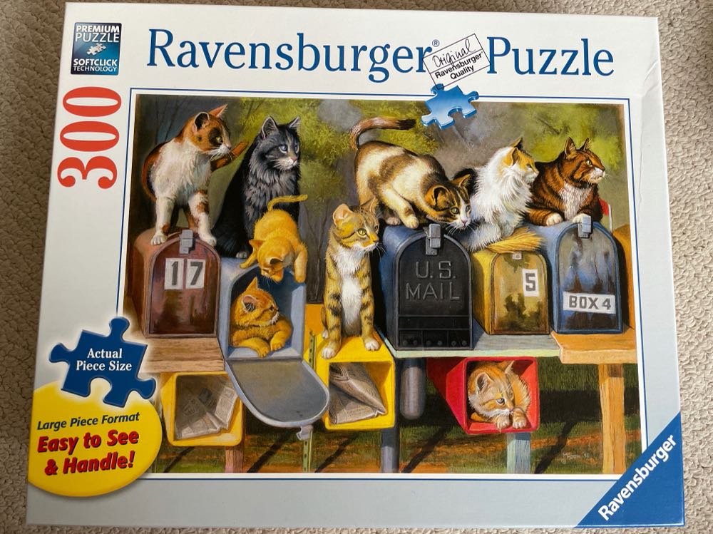 Cat’s Got Mail - Ravensburger puzzle collectible [Barcode 4005556135622] - Main Image 1