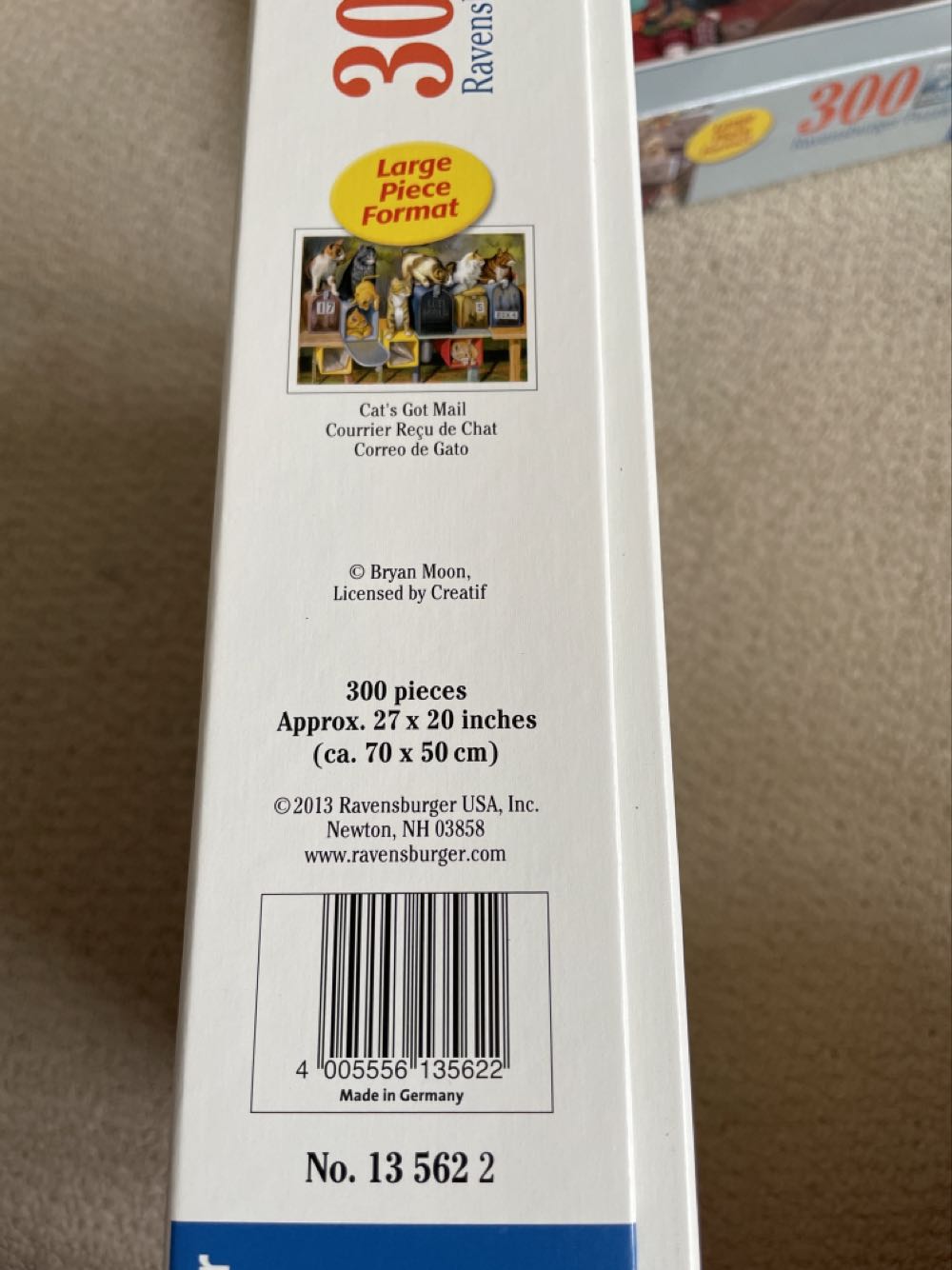 Cat’s Got Mail - Ravensburger puzzle collectible [Barcode 4005556135622] - Main Image 2