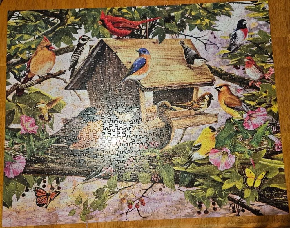 Breakfast Club - White Mountain Puzzles puzzle collectible [Barcode 724819256082] - Main Image 3