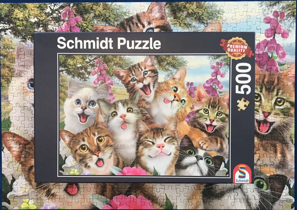 Cat Selfie - Schmidt puzzle collectible [Barcode 4001504583910] - Main Image 3