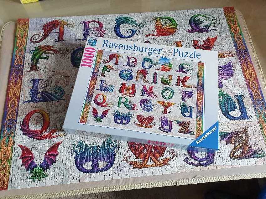 Dragon Alphabet - Ravensburger puzzle collectible [Barcode 4005556168149] - Main Image 4