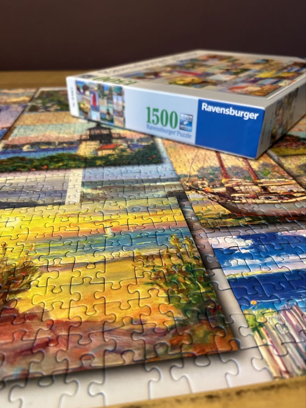 Coastal Collage - Ravensburger puzzle collectible [Barcode 4005556168200] - Main Image 3