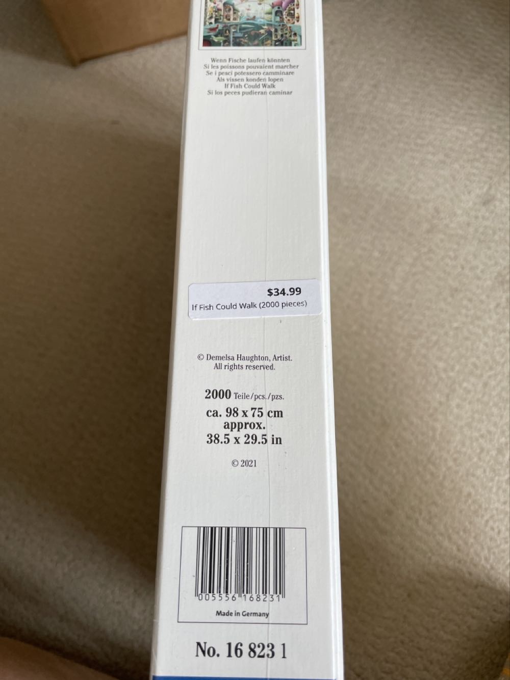 If Fish Could Walk - Ravensburger puzzle collectible [Barcode 4005556168231] - Main Image 2