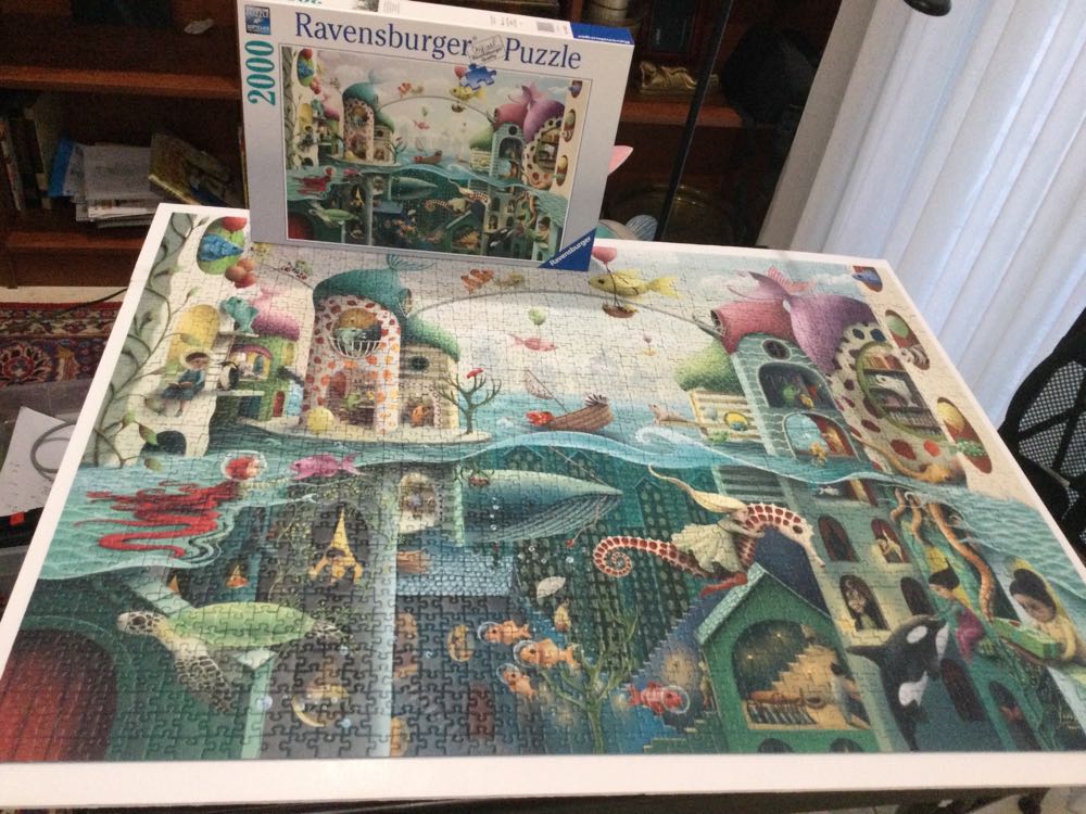 If Fish Could Walk - Ravensburger puzzle collectible [Barcode 4005556168231] - Main Image 3