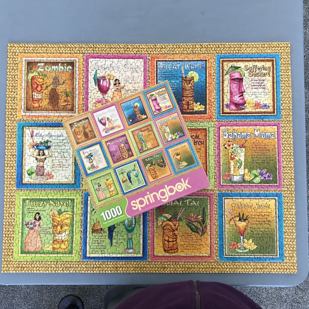 Cocktail Party - 103, 2/16/21 - Springbok puzzle collectible [Barcode 091683108275] - Main Image 3