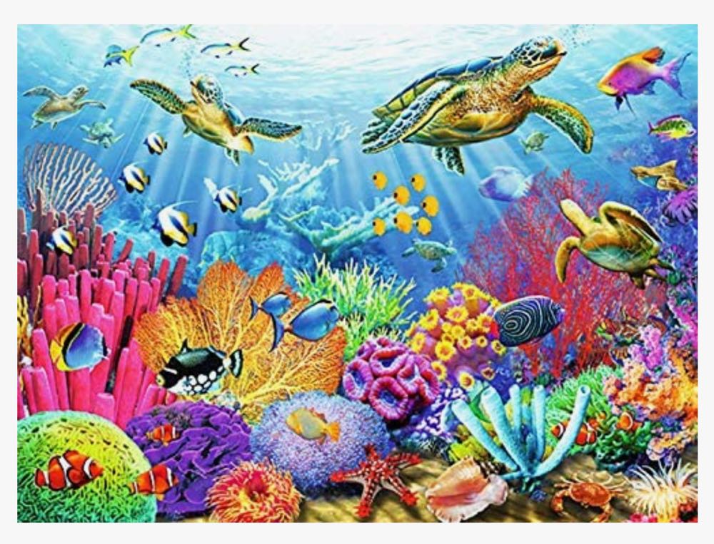 Tropical Waters - Ravensburger puzzle collectible [Barcode 4005556146611] - Main Image 2