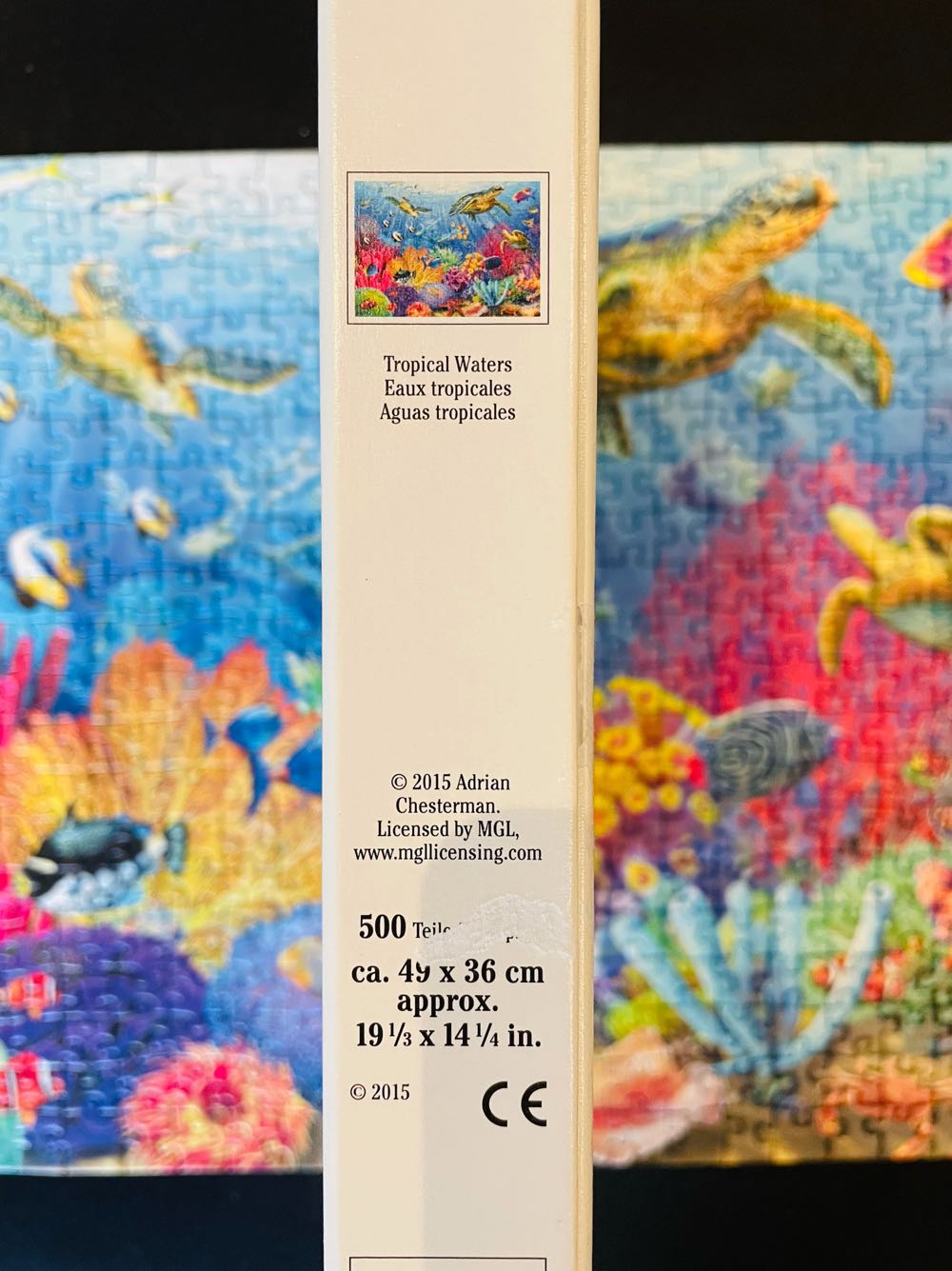 Tropical Waters - Ravensburger puzzle collectible [Barcode 4005556146611] - Main Image 3