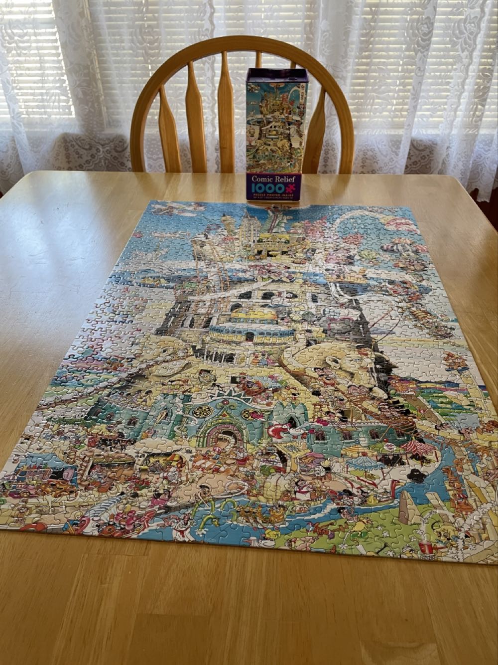 Comic Relief ”the Great Escape” Jigsaw Puzzle 300 Complete - Ravensburger puzzle collectible [Barcode 9781936011384] - Main Image 2