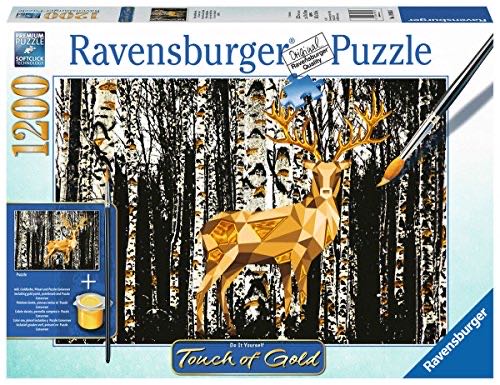 Deer In The Birch Forest Puzzle 19936 - Ravensburger puzzle collectible [Barcode 4005556199365] - Main Image 1