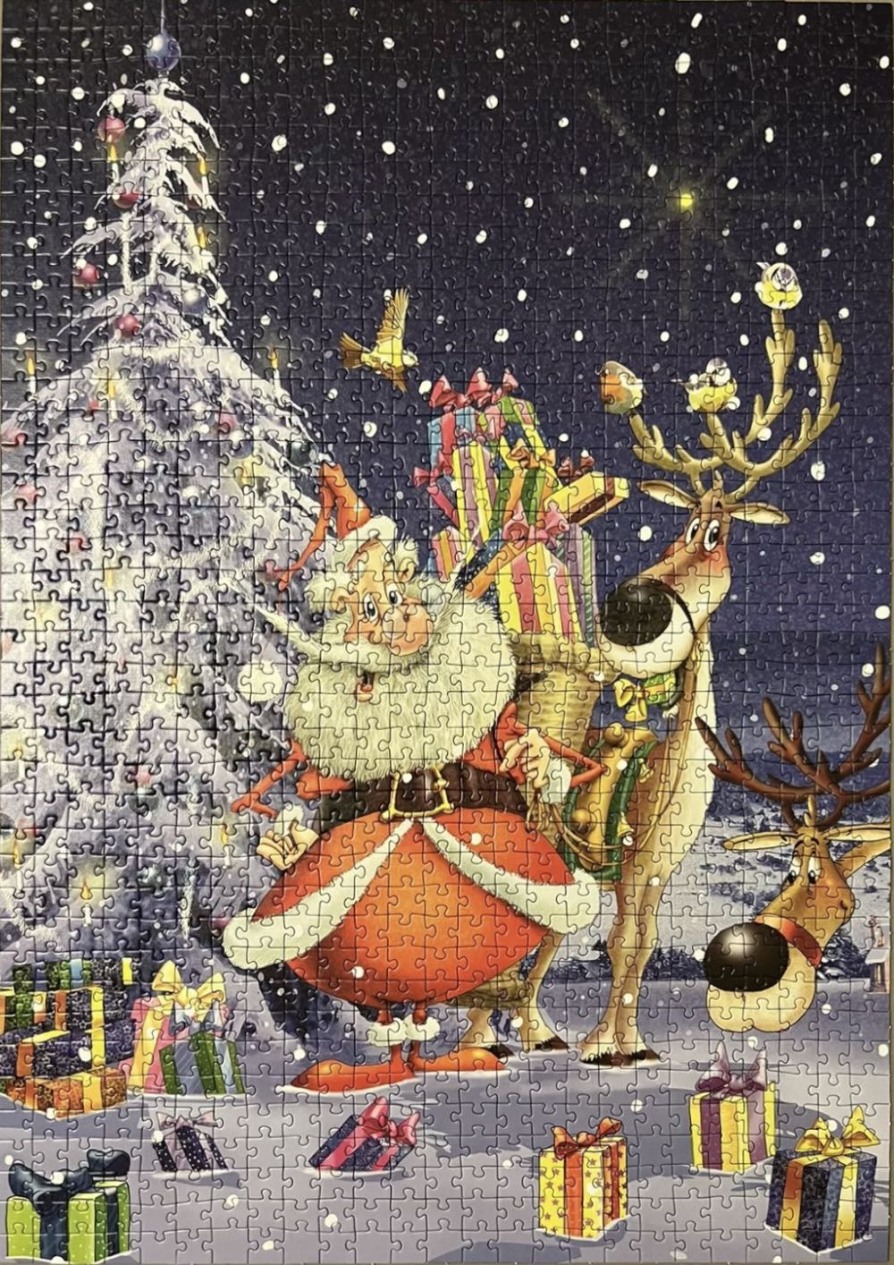 Happy Santa 🟦🇨🇦 - Piatnik puzzle collectible [Barcode 9001890549540] - Main Image 3
