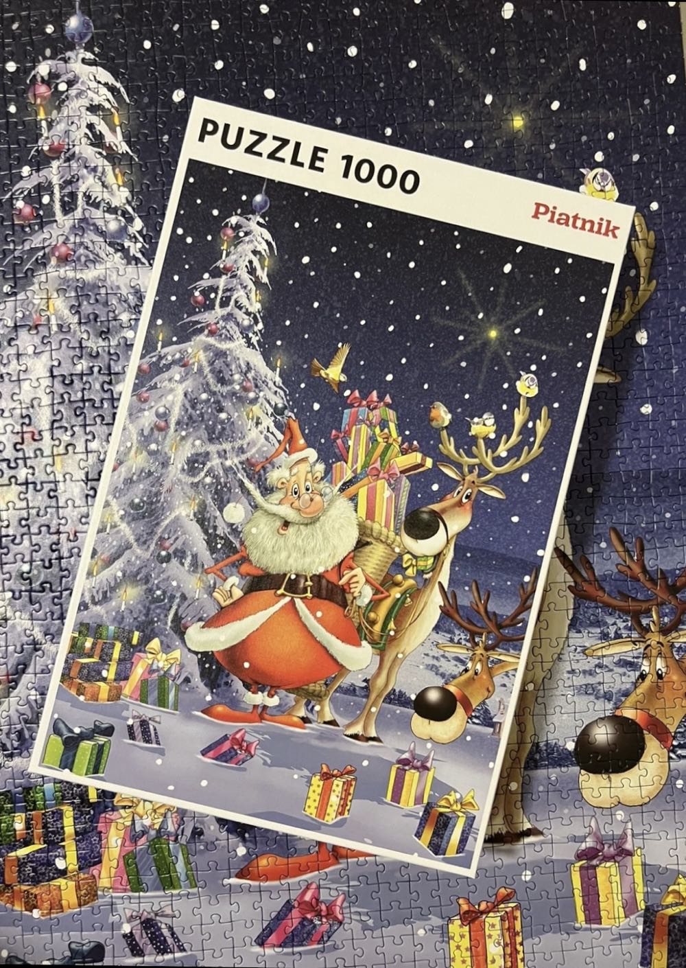 Happy Santa 🟦🇨🇦 - Piatnik puzzle collectible [Barcode 9001890549540] - Main Image 4