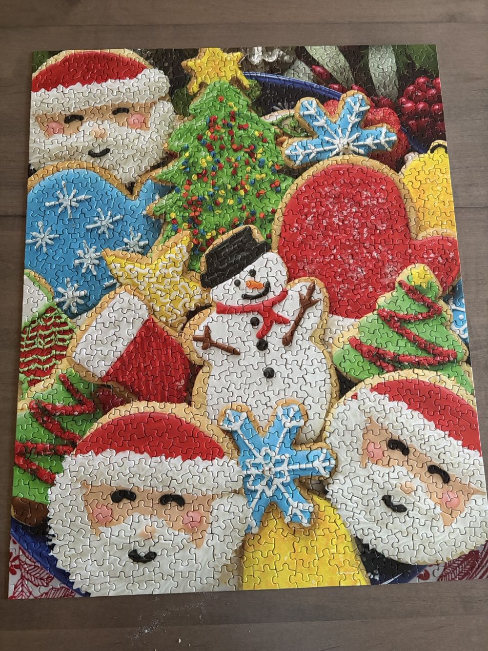 Cookies & Christmas - Springbok 🇺🇸 puzzle collectible [Barcode 091683107551] - Main Image 3