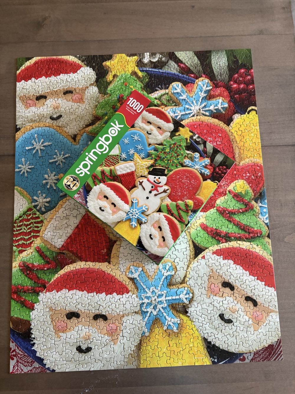 Cookies & Christmas - Springbok 🇺🇸 puzzle collectible [Barcode 091683107551] - Main Image 4