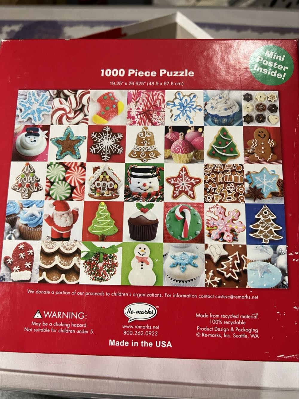 Holiday Treats - Re-marks puzzle collectible [Barcode 681410341008] - Main Image 3