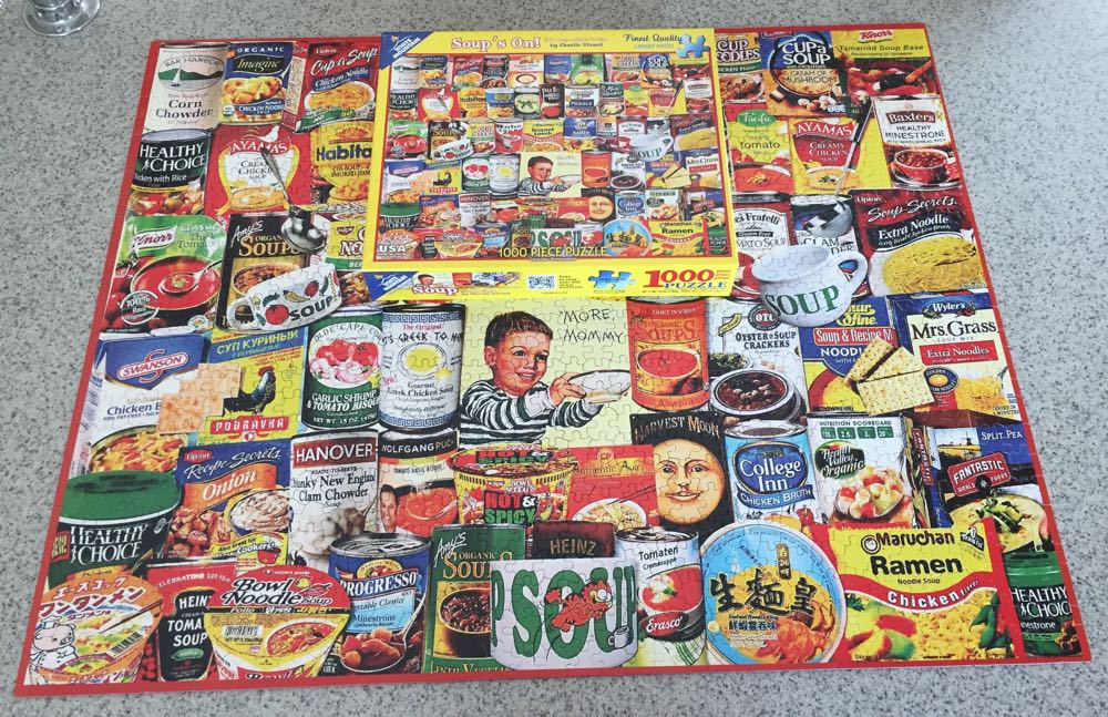 Soup’s On[KEEPER] - White Mountain puzzle collectible [Barcode 724819257577] - Main Image 3