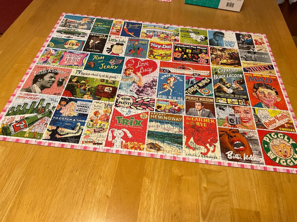 1950s. SOLD - Re-marks puzzle collectible [Barcode 681410196110] - Main Image 4