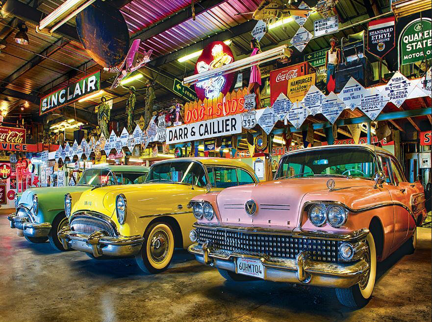 Wheels Three Beauties - MasterPieces puzzle collectible [Barcode 705988320804] - Main Image 2