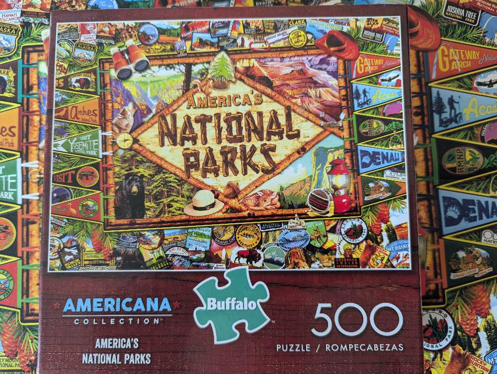 America’s National Parks (Verified by Me)🧩 - Buffalo puzzle collectible [Barcode 079346037339] - Main Image 4