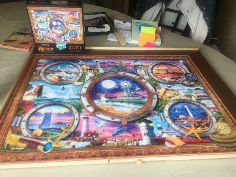 Buffalo—From Sea To Shining Sea - Buffalo Games puzzle collectible [Barcode 079346118908] - Main Image 2