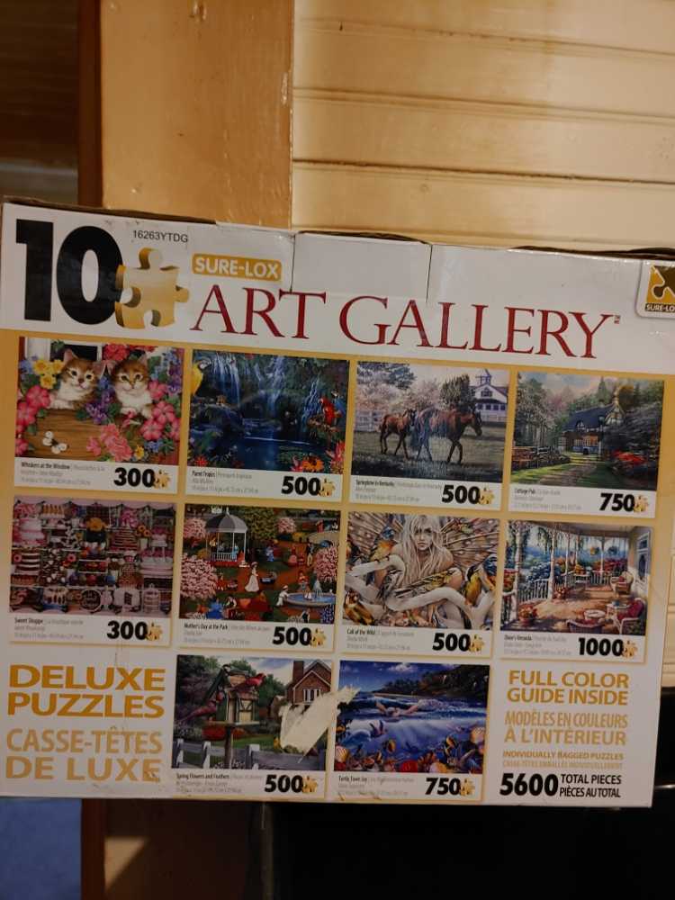 10 Sure-Lox Art Gallery - Sure-lox puzzle collectible [Barcode 686141009364] - Main Image 2