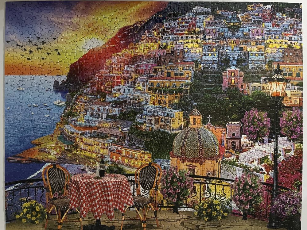 Positano Italy - Springbok puzzle collectible [Barcode 091683108985] - Main Image 2