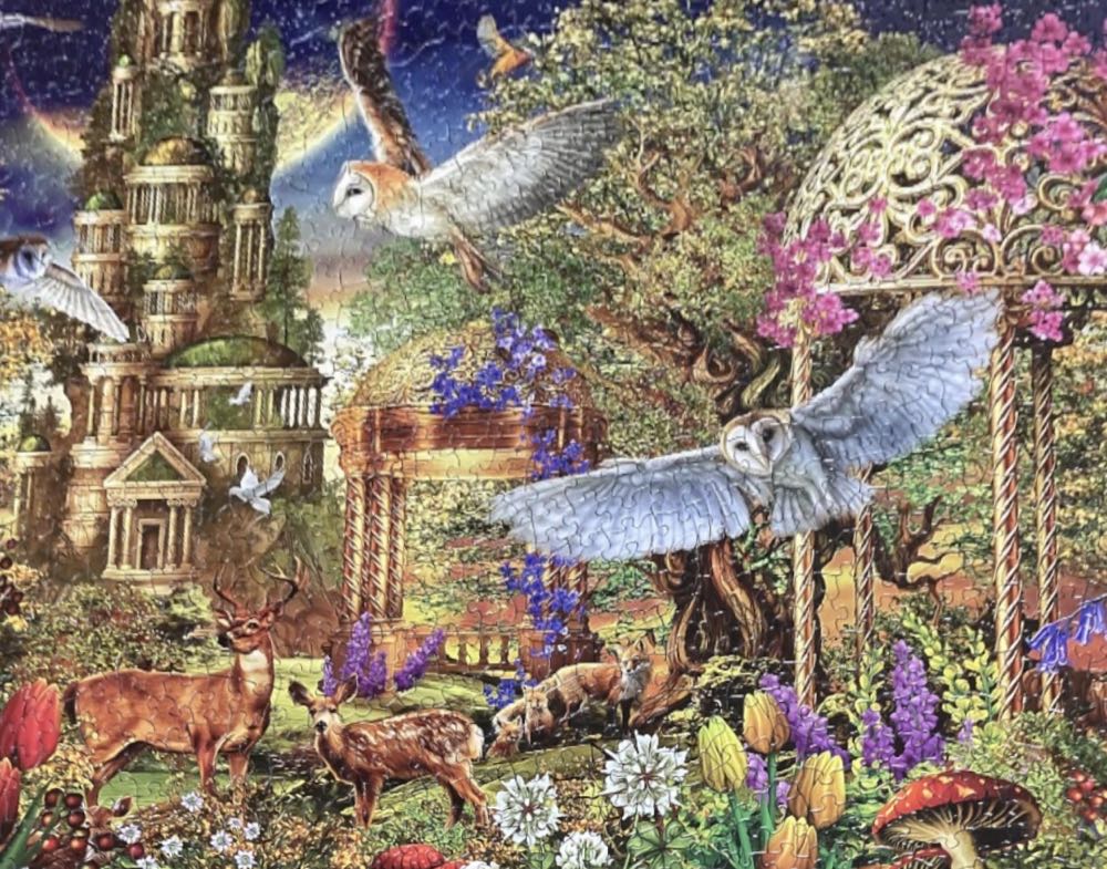 Woodland Fantasy - Vermont Christmas Company puzzle collectible [Barcode 819273023049] - Main Image 3