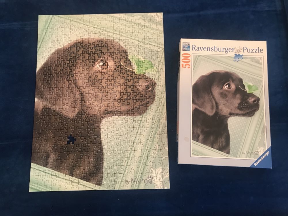 Lucky Puppy - Ravensburger puzzle collectible - Main Image 2