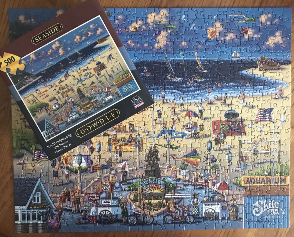 Seaside - Dowdle Puzzles puzzle collectible [Barcode 671095202169] - Main Image 3
