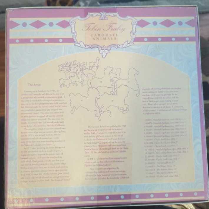 Carousel Animals - Springbok puzzle collectible - Main Image 2