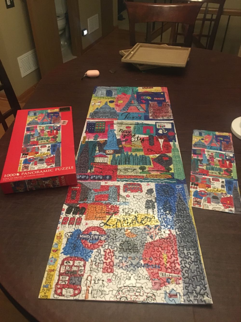 Love To Travel - Andrews + Blaine puzzle collectible [Barcode 814672028466] - Main Image 2