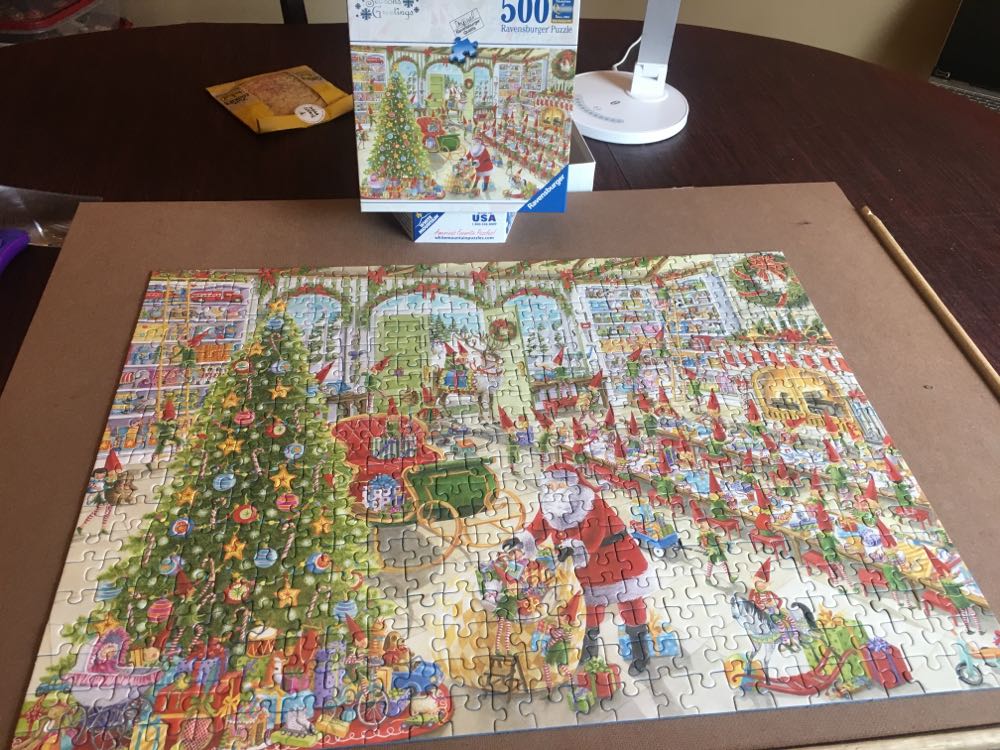 Santa’s Ready (SOLD) - Ravensburger puzzle collectible [Barcode 4005556824489] - Main Image 2