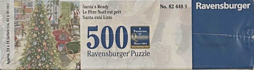 Santa’s Ready (SOLD) - Ravensburger puzzle collectible [Barcode 4005556824489] - Main Image 3