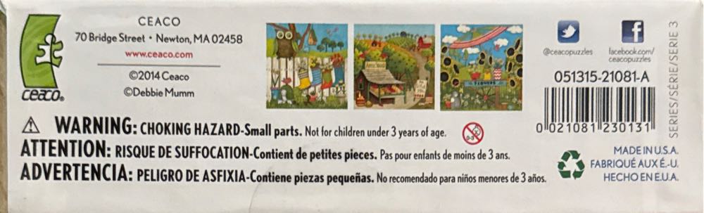 Apple Stand -  Ceaco puzzle collectible [Barcode 021081230131] - Main Image 4