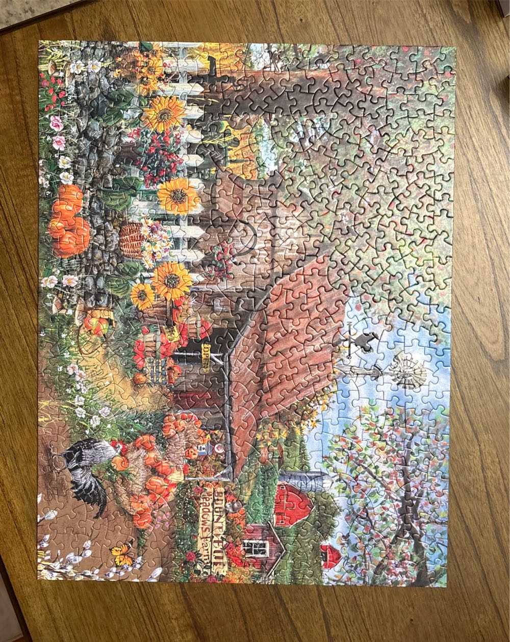 Bountiful Meadows Farm - Bits & Pieces puzzle collectible [Barcode 192949000149] - Main Image 3