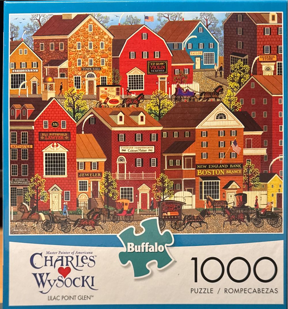 Lilac Point Glen (v) - Buffalo puzzle collectible [Barcode 079346114726] - Main Image 2