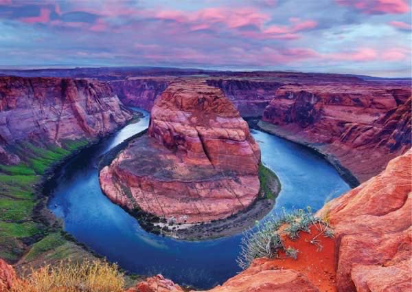Horseshoe Bend Of The Southwest - Mega Puzzles puzzle collectible [Barcode 072348514204] - Main Image 2