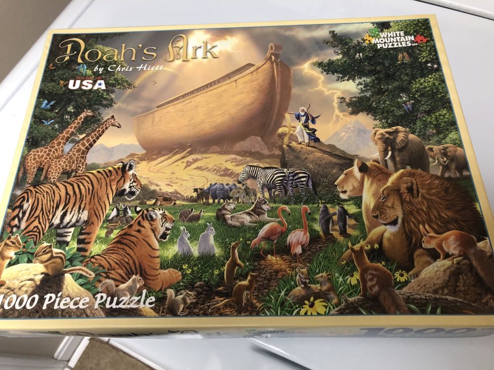 Noah’s Ark - White Mountain puzzle collectible [Barcode 724819250332] - Main Image 2