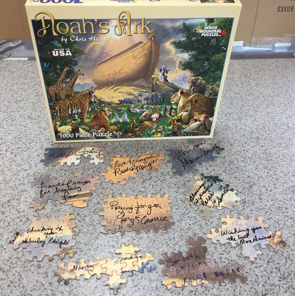 Noah’s Ark - White Mountain puzzle collectible [Barcode 724819250332] - Main Image 3