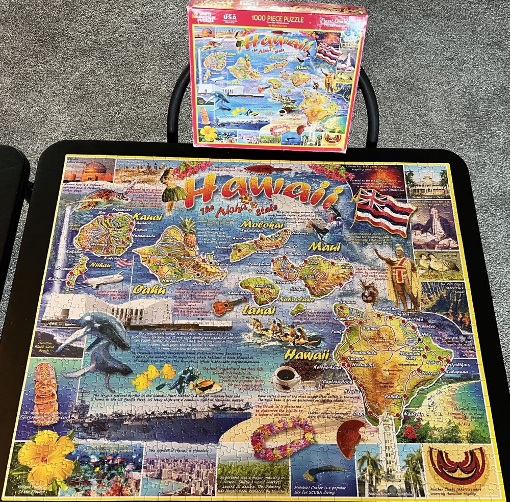 Hawaii-NIB - White Mountain Puzzles puzzle collectible [Barcode 724819257065] - Main Image 3