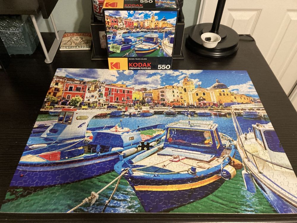 Colorful Procida Island And Boats, Italy - Kodak puzzle collectible [Barcode 4895145419123] - Main Image 2