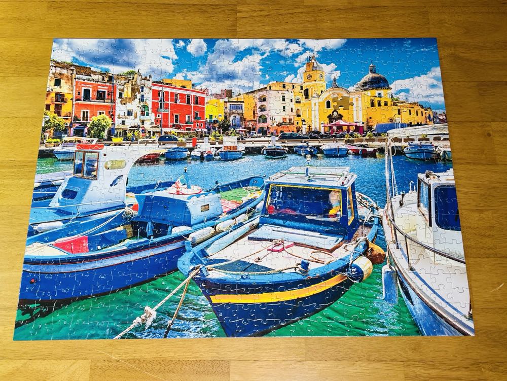 Colorful Procida Island And Boats, Italy - Kodak puzzle collectible [Barcode 4895145419123] - Main Image 3