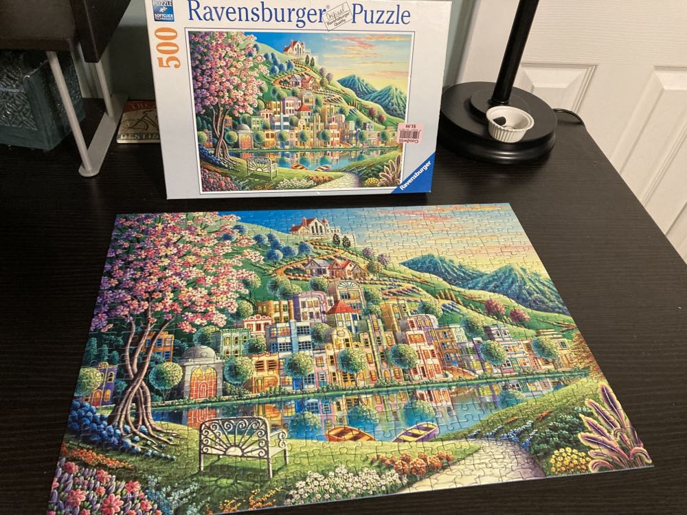 Blossom Park - Ravensburger puzzle collectible [Barcode 4005556147984] - Main Image 2