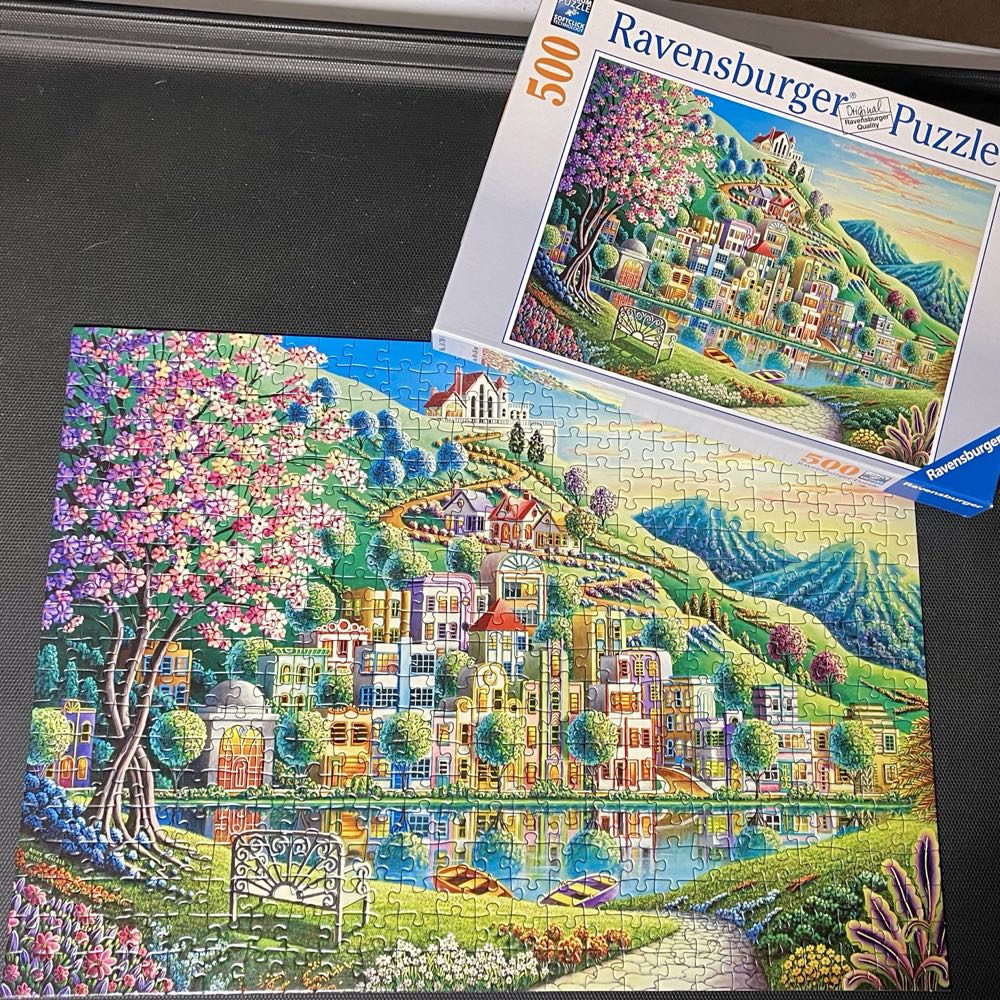 Blossom Park - Ravensburger puzzle collectible [Barcode 4005556147984] - Main Image 3